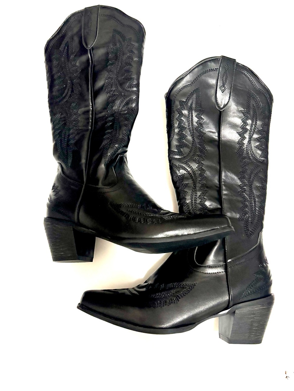 NEW Women’s Black Western Cowboy Boots